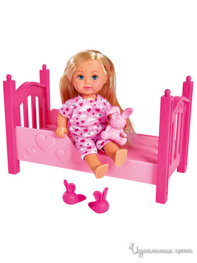 Кукла Еви 12 см Набор Лечим ветрянку Simba