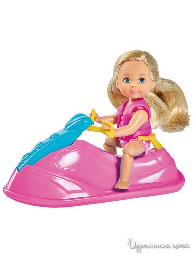 Кукла Еви 12 см в купальнике на водном скутере Simba