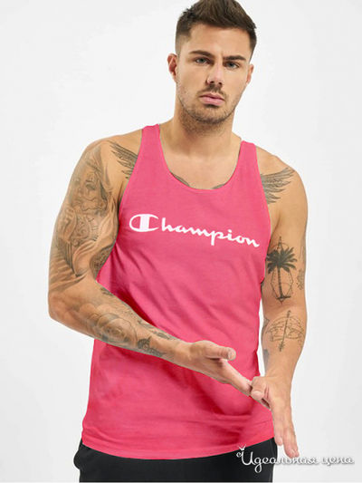 Майка Champion, цвет розовый