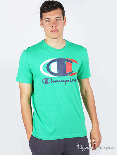 Футболка Champion, цвет зеленый