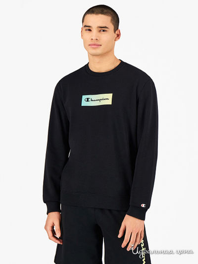 Лонгслив Champion, цвет черный