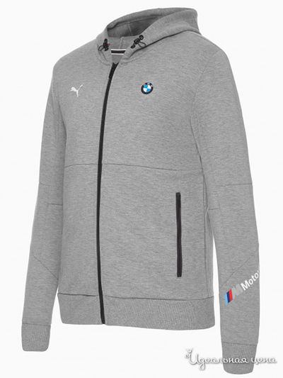 Толстовка Puma, цвет серый
