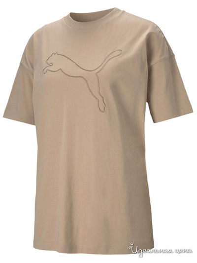 Футболка Puma, цвет бежевый