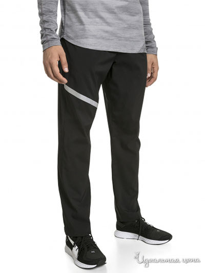 Брюки Puma, цвет черный