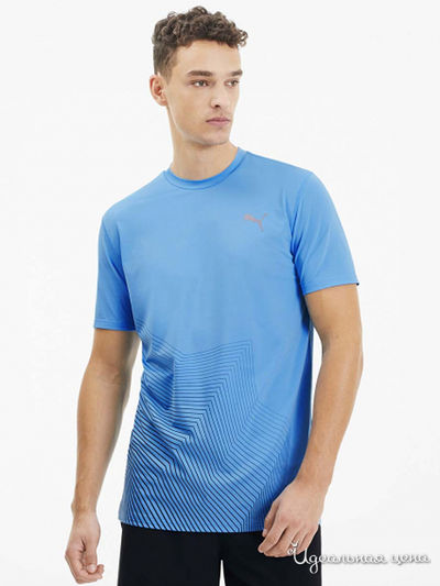Футболка Puma, цвет голубой
