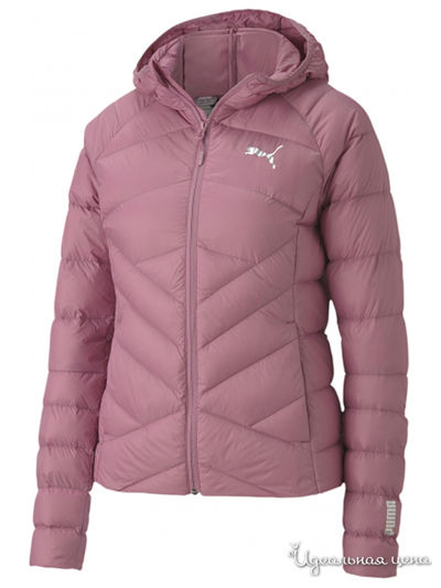 Пуховик Puma, цвет розовый