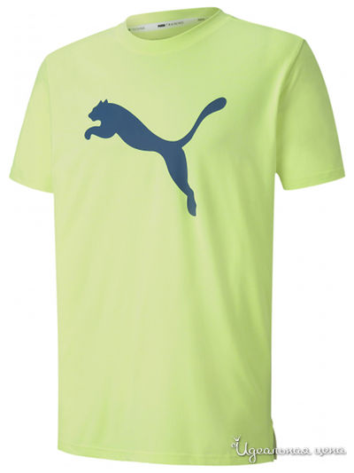 Футболка Puma, цвет зеленый