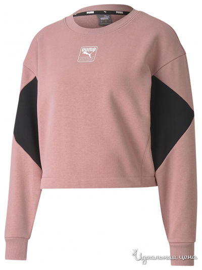 Свитшот Puma, цвет розовый