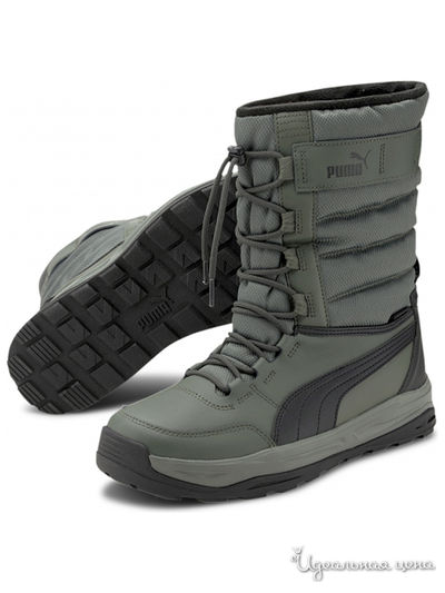 Ботинки Puma, цвет серый