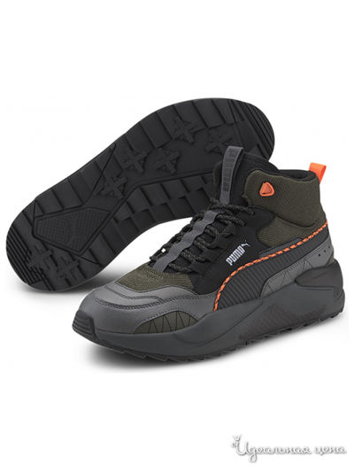 Ботинки Puma, цвет серый