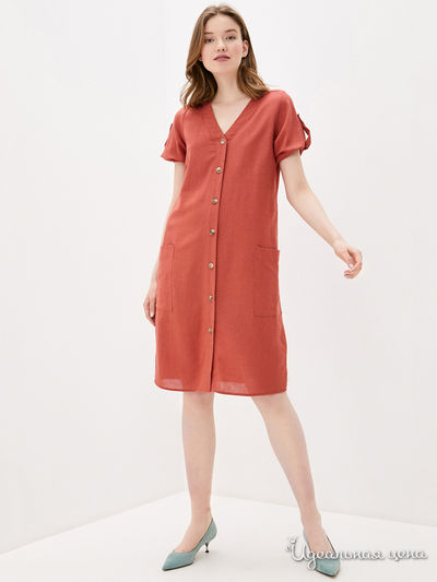 Платье Baon, цвет терракотовый