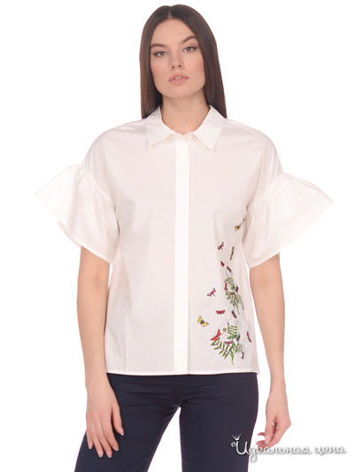 Блуза Baon, цвет белый