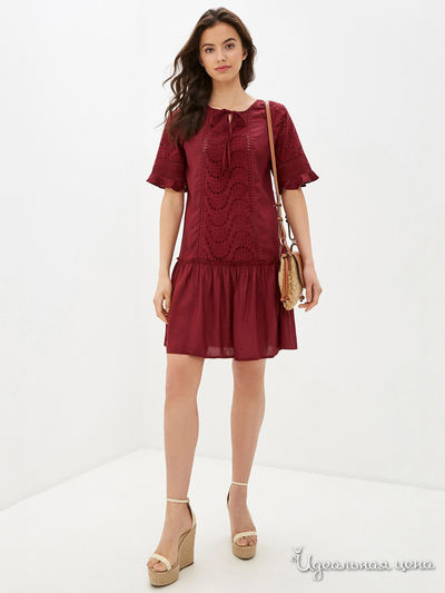 Платье Baon, цвет бордовый