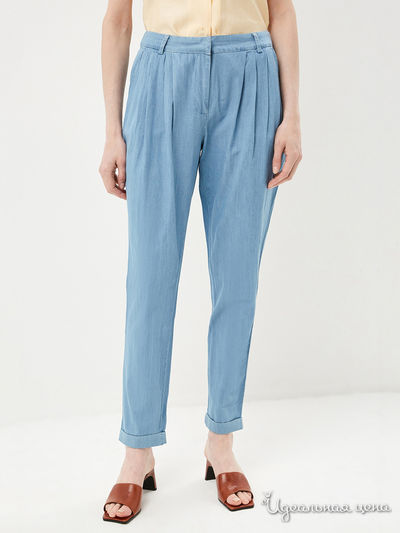 Брюки Baon, цвет голубой-синий