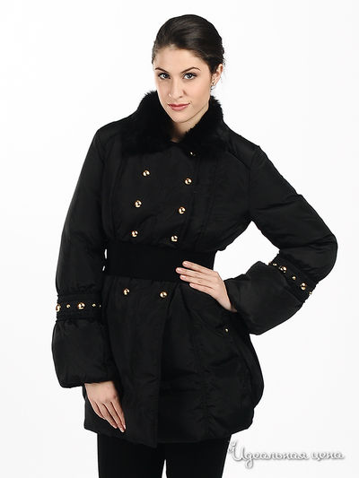 Пуховик Sandro Ferrone&Suprem, цвет цвет черный