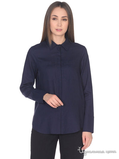 Блуза Baon, цвет синий