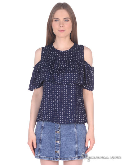 Топ Baon, цвет синий