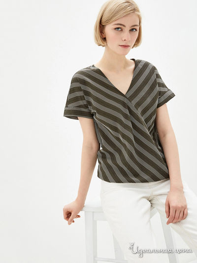 Блуза Baon, цвет хаки