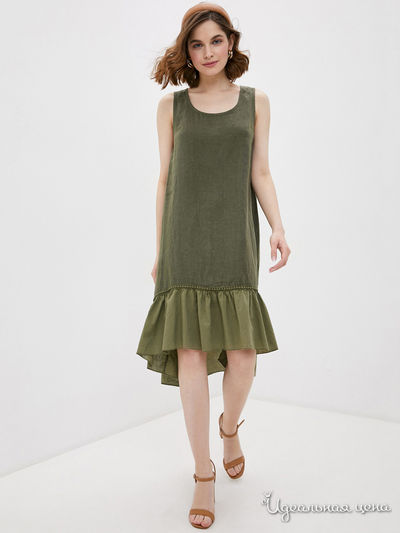 Платье Baon, цвет хаки