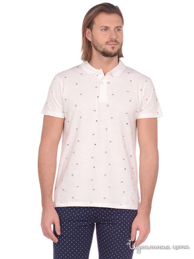 Поло Baon, цвет белый