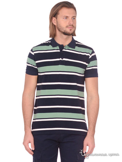 Поло Baon, цвет зелёный