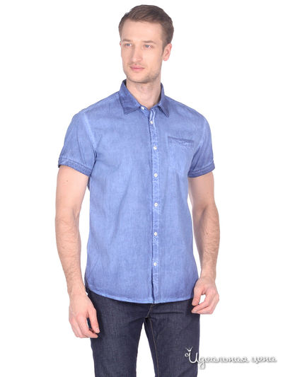 Рубашка Baon, цвет синий