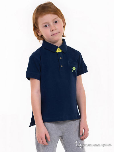 Поло Baon, цвет синий