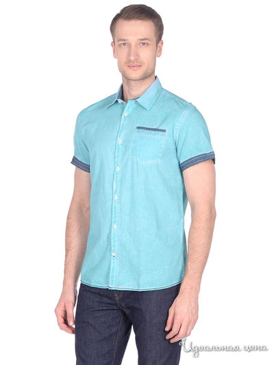 Рубашка Baon, цвет зеленый