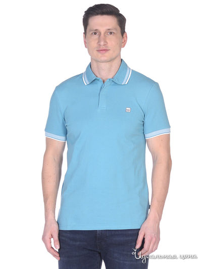 Поло Baon, цвет бирюзовый