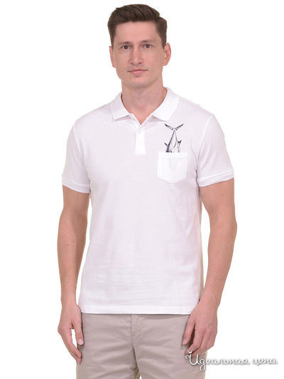 Поло Baon, цвет белый