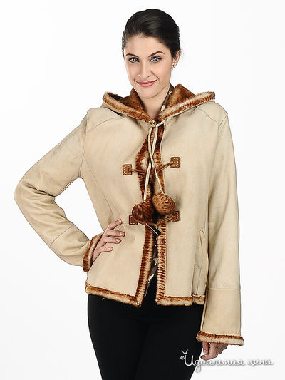 Дубленка Sandro Ferrone&Suprem, цвет цвет молочный