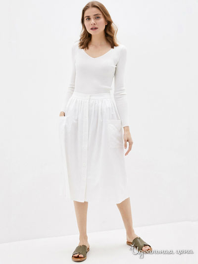 Юбка Baon, цвет белый