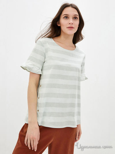 Блуза Baon, цвет зеленый