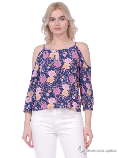 Блуза Baon, цвет синий