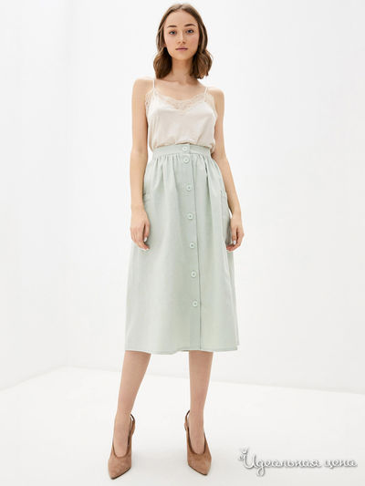 Юбка Baon, цвет зеленый