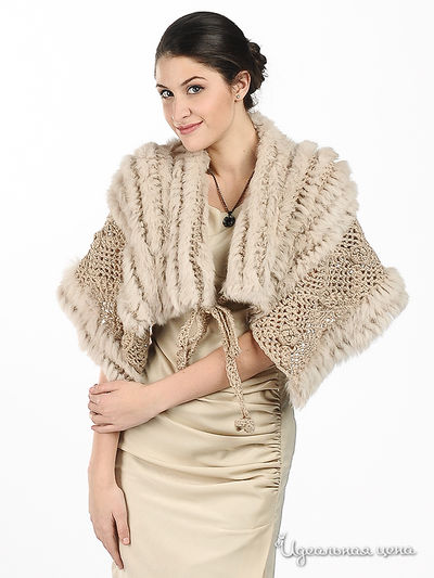 Болеро Sandro Ferrone&Suprem, цвет цвет бежевый