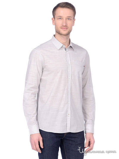 Рубашка Baon, цвет серый