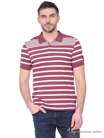 Поло Baon, цвет бордовый