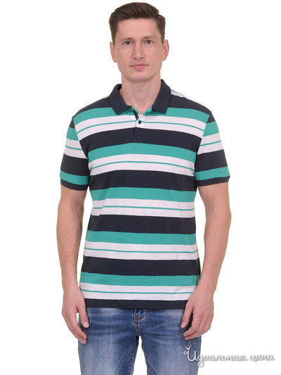 Поло Baon, цвет бирюзовый