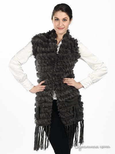 Жилет Sandro Ferrone&Suprem, цвет цвет серый