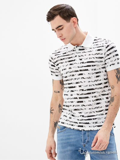 Поло Baon, цвет белый