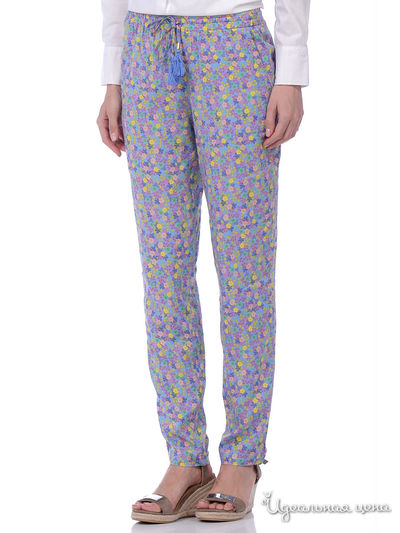 Брюки Baon, цвет голубой