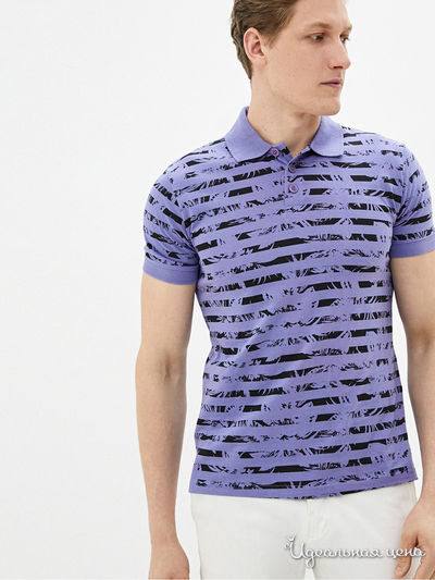 Поло Baon, цвет сиреневый