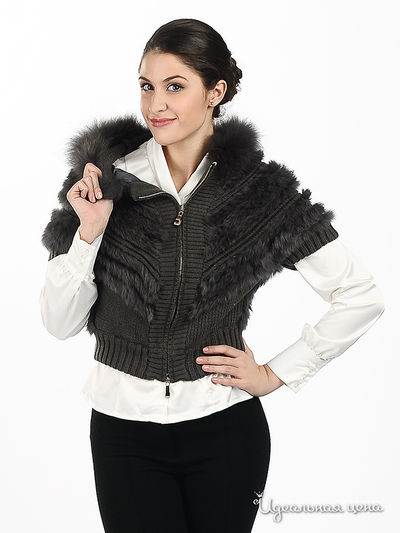 Кардиган Sandro Ferrone&Suprem, цвет цвет серый