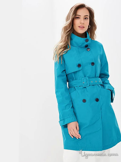 Плащ Baon, цвет бирюзовый
