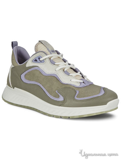 Кроссовки Ecco, цвет зеленый