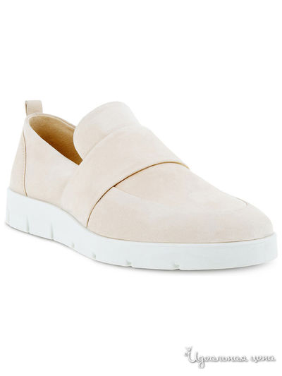 Слипоны Ecco, цвет светло-золотой