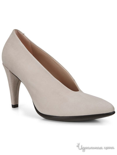 Туфли Ecco, цвет серый