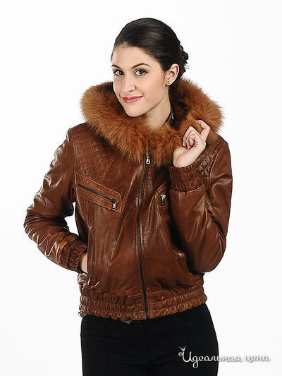 Куртка Sandro Ferrone&Suprem, цвет цвет коричневый