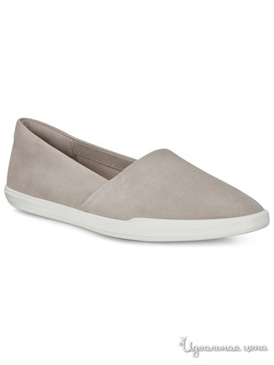 Слипоны Ecco, цвет серый